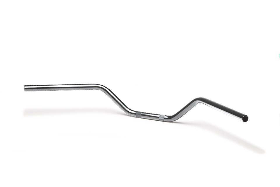 LSL Flat Track Handlebar L14 (Black&Chrome)